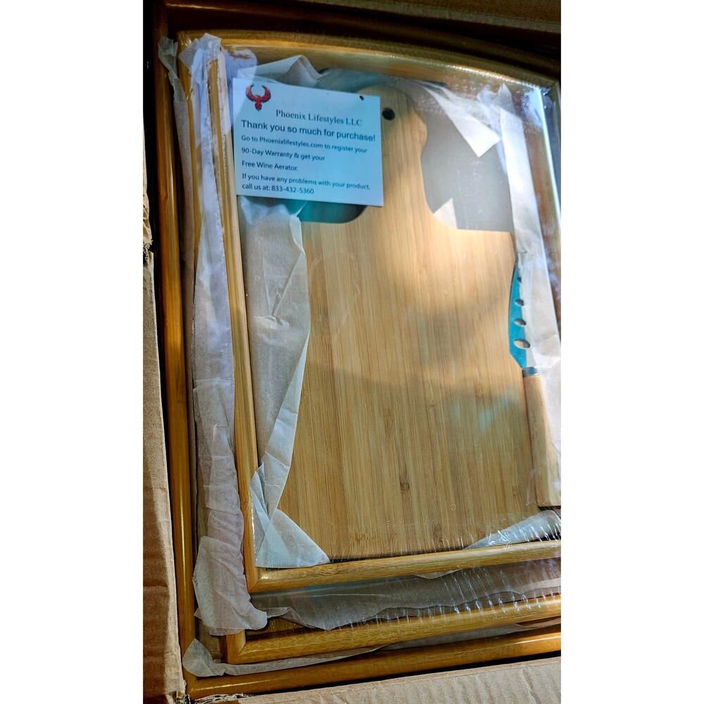 Bamboo serving trays